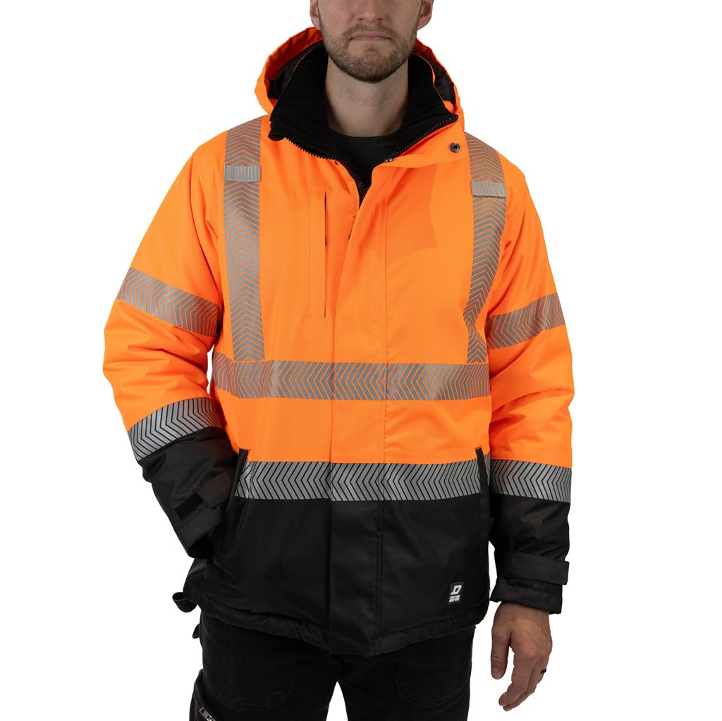 DuraDrive HI-VIS Ripstop Insulated Water Resistant Parka 