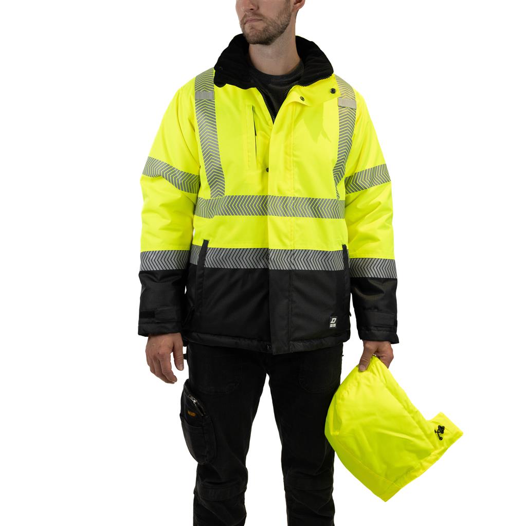 DuraDrive HI-VIS Ripstop Insulated Water Resistant Parka 