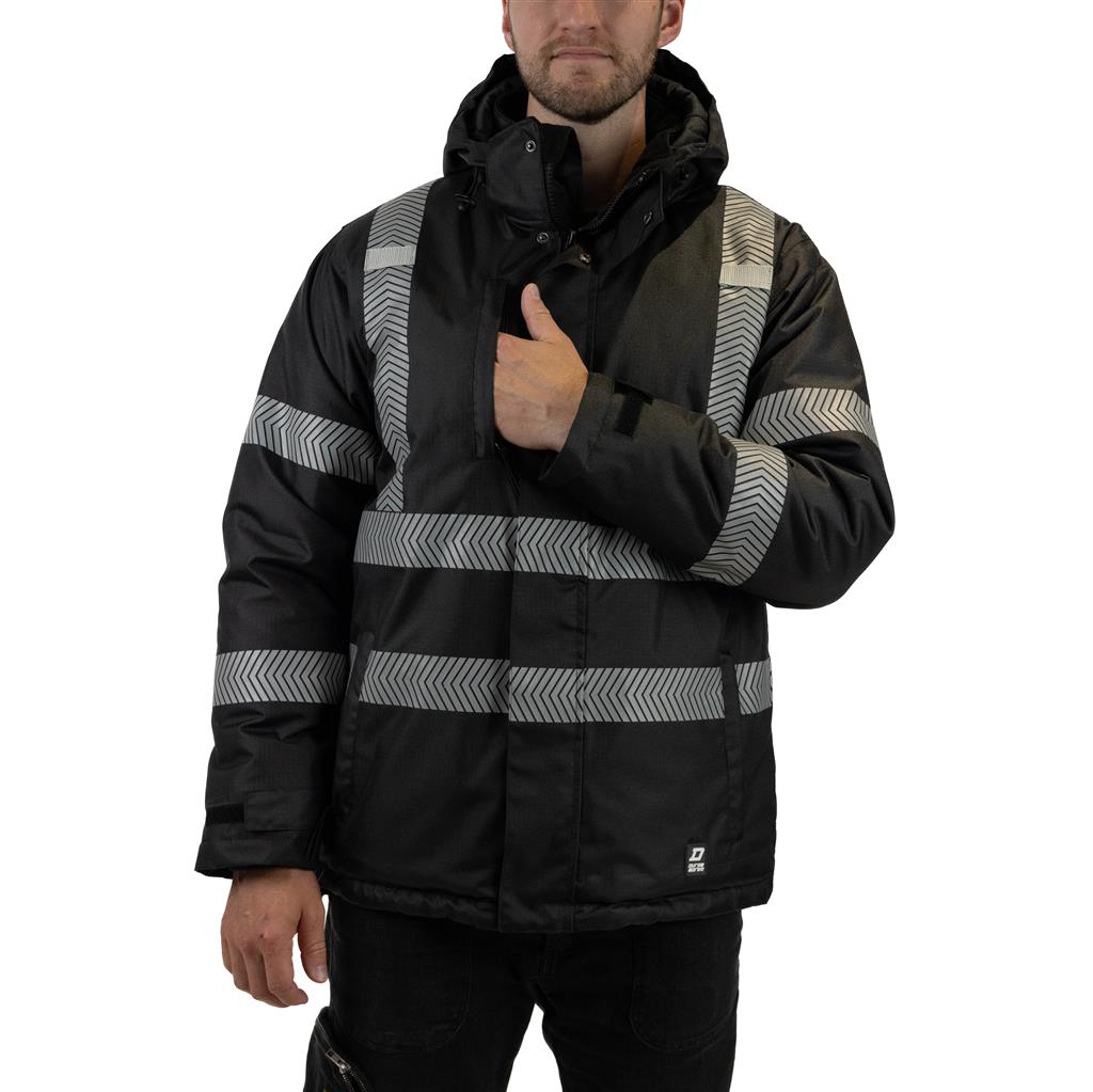 DuraDrive HI-VIS Ripstop Insulated Water Resistant Parka 