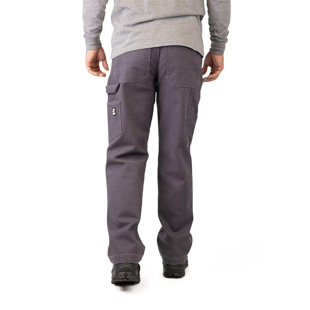 DuraDrive CARPENTER'S Duck Canvas Thermal Work Pants With Fleece Inside