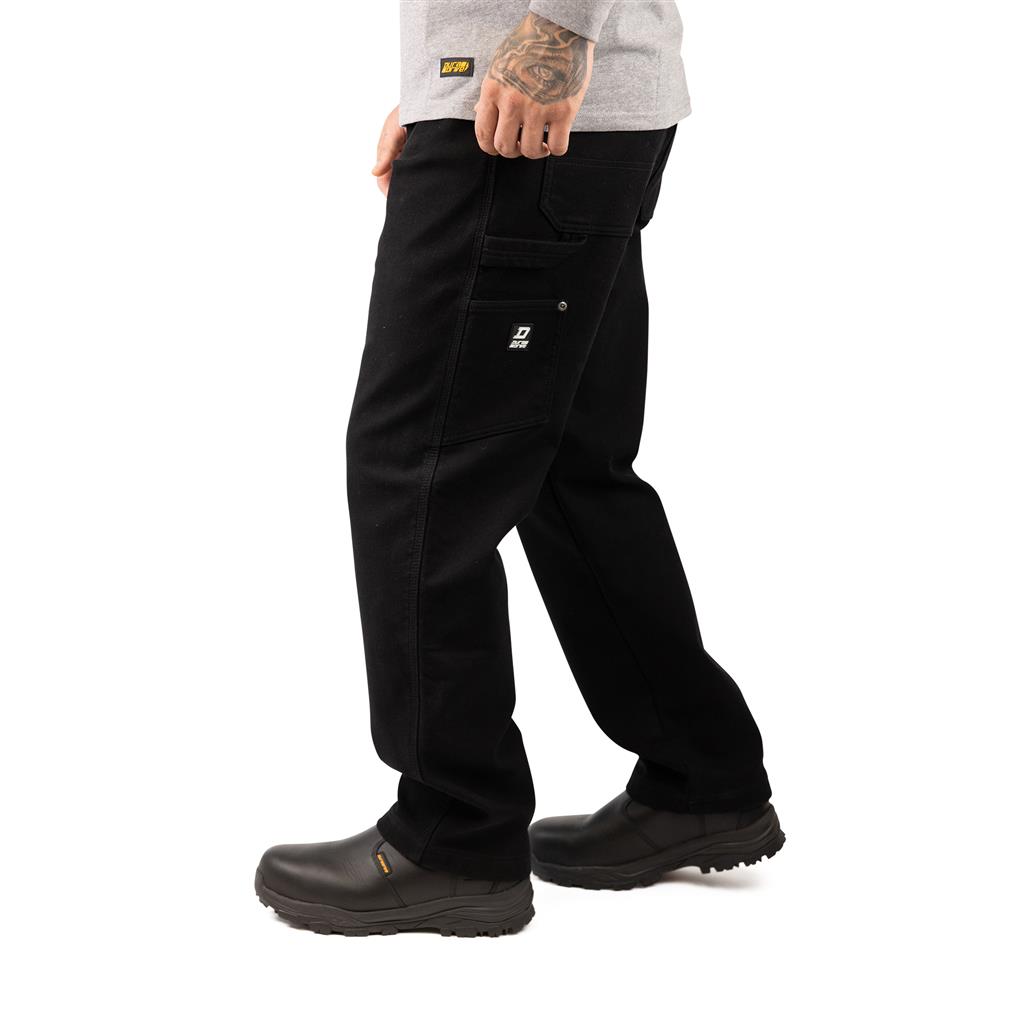 DuraDrive CARPENTER'S Duck Canvas Thermal Work Pants With Fleece Inside