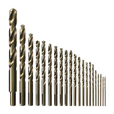 BOSCH CO21 1/16 in to 1/2 in. Cobalt Metal Drill Bit Set (21-Piece)