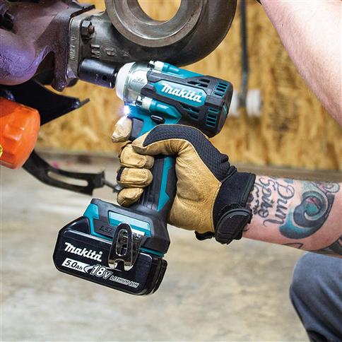 Makita DTW300XVZ 18-Volt LXT Lithium-Ion 1/2 in. Cordless Brushless Fiction Ring Impact Wrench (Tool Only)