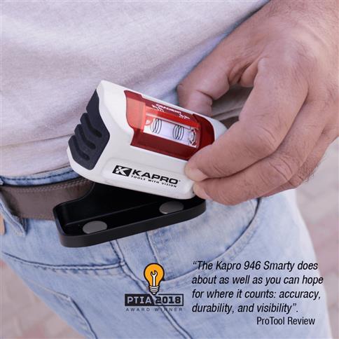 Kapro 946M Optivision 4 in. Smarty Magnetic Cast Pocket Level