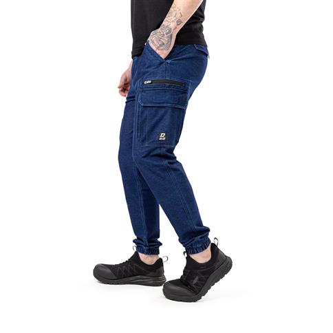 DuraDrive TRAVELLER cargo joggers with FLEX PRO elastic waistband and super stretchy comfort fabric. 