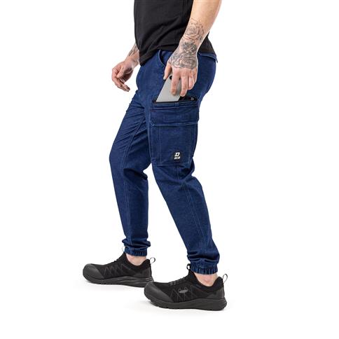 DuraDrive TRAVELLER cargo joggers with FLEX PRO elastic waistband and super stretchy comfort fabric. 