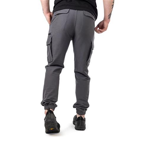 DuraDrive TRAVELLER cargo joggers with FLEX PRO elastic waistband and super stretchy comfort fabric. 