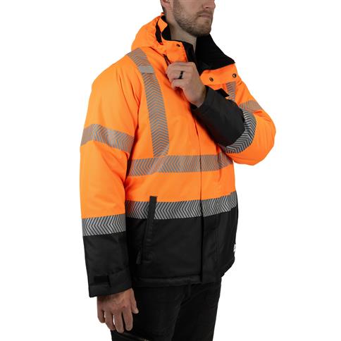 DuraDrive HI-VIS Ripstop Insulated Water Resistant Parka 