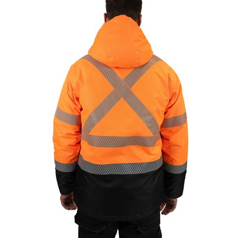 DuraDrive HI-VIS Ripstop Insulated Water Resistant Parka 