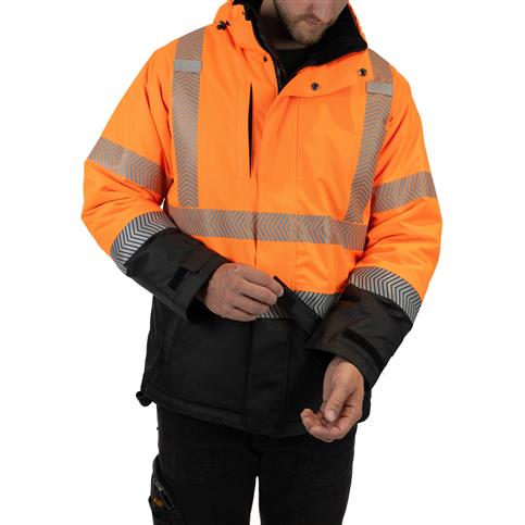 DuraDrive HI-VIS Ripstop Insulated Water Resistant Parka 