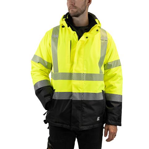 DuraDrive HI-VIS Ripstop Insulated Water Resistant Parka 