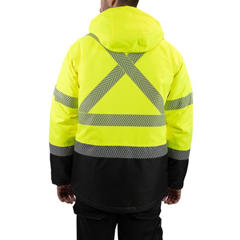 DuraDrive HI-VIS Ripstop Insulated Water Resistant Parka 