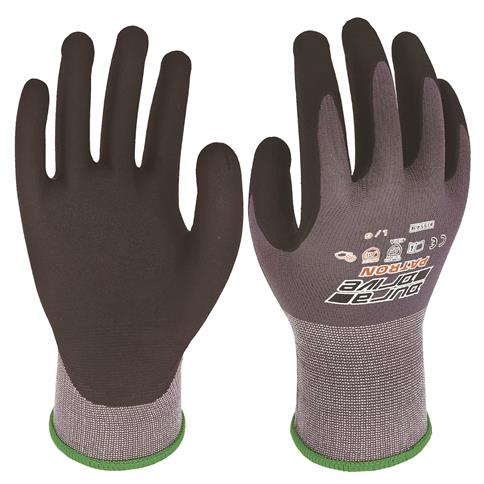 DuraDrive Patron Micro Foam Nitrile  Coated Gloves-12PR/PCK