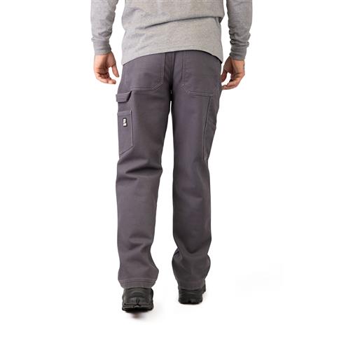 DuraDrive CARPENTER'S Duck Canvas Thermal Work Pants With Fleece Inside