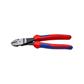 Knipex 74 22 200 SBA 8 in. High-Leverage 12-Degree Angled Diagonal Side Cutting Pliers