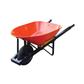 Toolway 190983 6 cu. ft. Pneumatic Tire Metal Handle Wheelbarrow