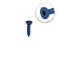 DuraDrive 1/4 in. x 1-3/4 in. Blue Ruspert Coated Flat Head Square Drive Concrete Screw (100-Pack)