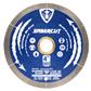 SABERCUT 4 in. Silent Reinforced Hub Tile, Porcelain & Granite Continuous Diamond Blade 