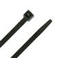 Techspan E241750L 24" 175 lbs UV Black Cable Ties 50pcs