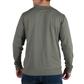 DuraDrive Red Label Men's UTOPIA Grey Heather Crew Neck 4-Way Stretch T-shirt