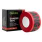 Gekko 3 in. x 1,000 ft. Red Danger Safety Tape