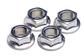 SABERCUT Replacement Nuts 4pk For SDS Max 6” Floor Scraper